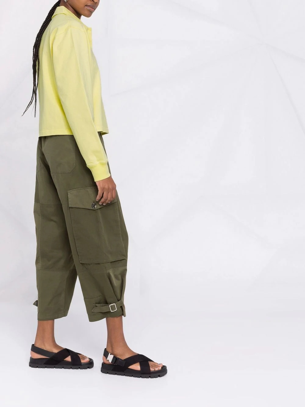 polo collar sweatshirt - 6