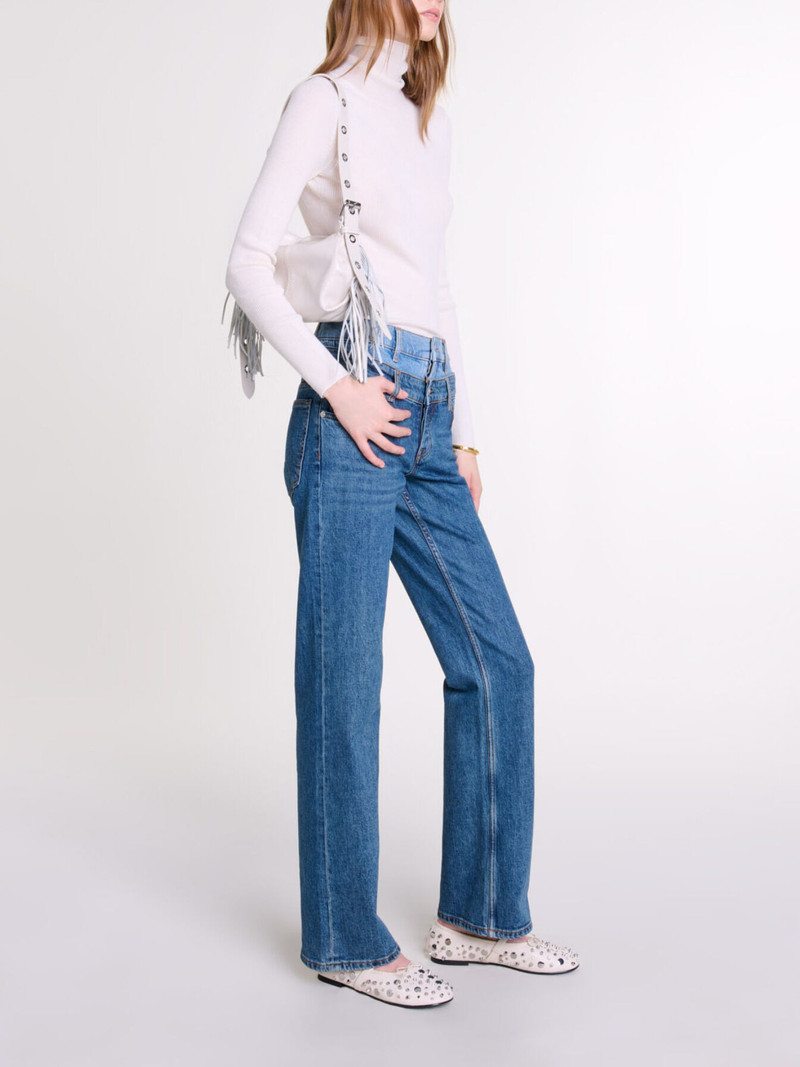 Double waistband jeans 3