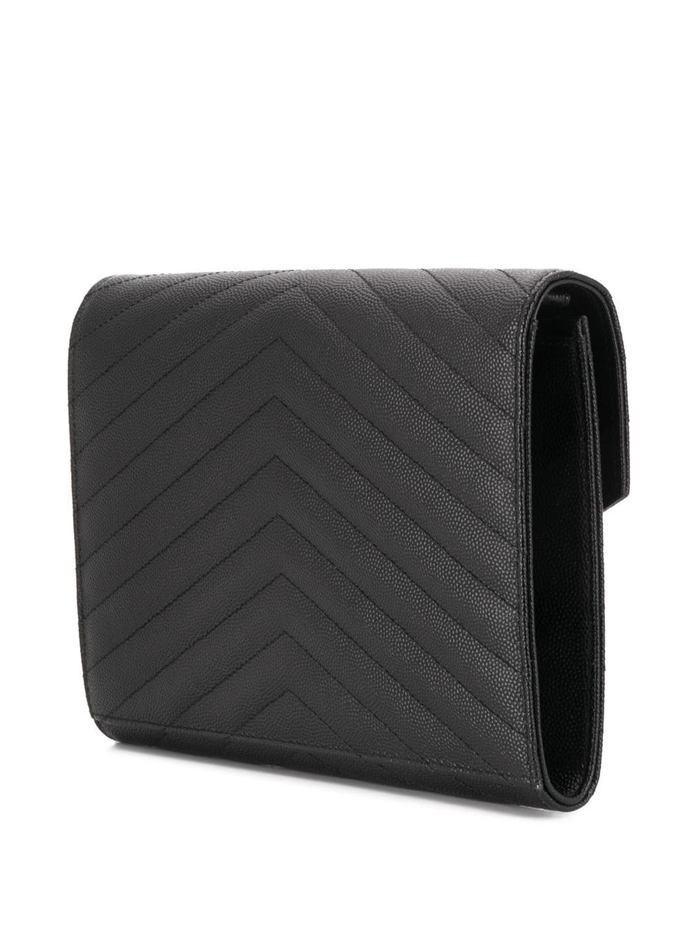 YSL New Pouch Monogram clutch bag - 3