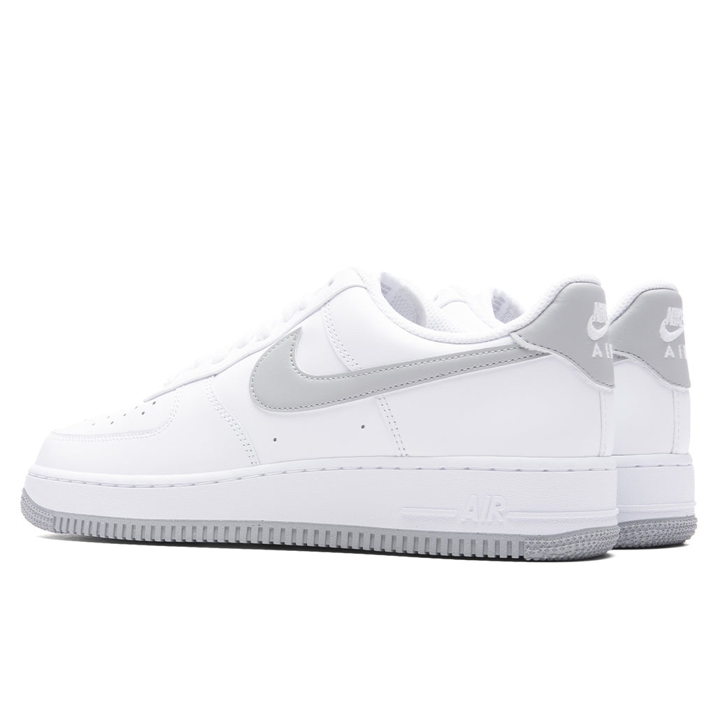 AIR FORCE 1 '07 - WHITE/LIGHT SMOKE GREY - 3