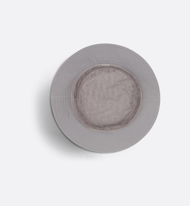 Bucket Hat with Christian Dior Tag Signature 5