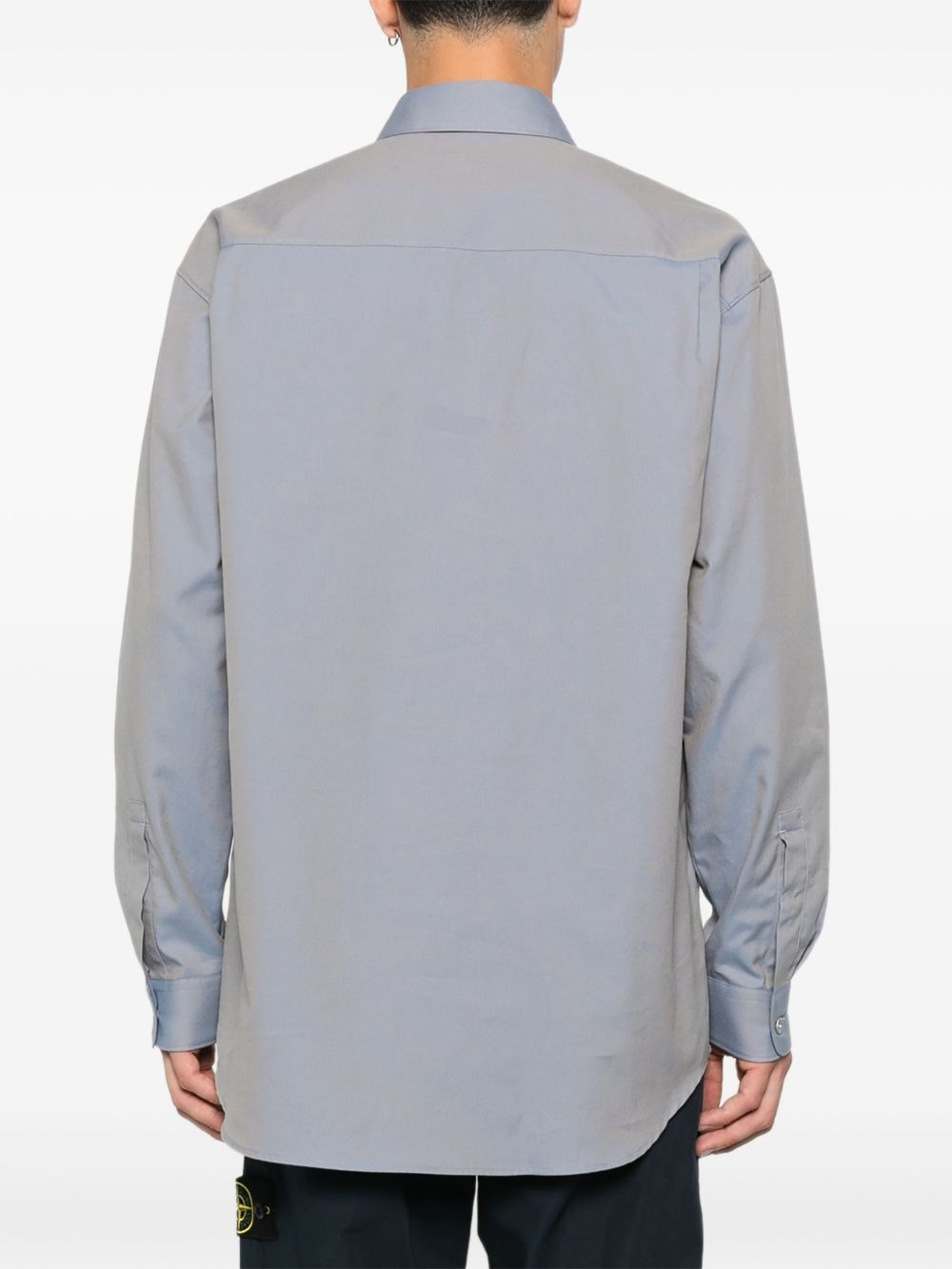 1100003 patch-pocket button-down shirt - 4