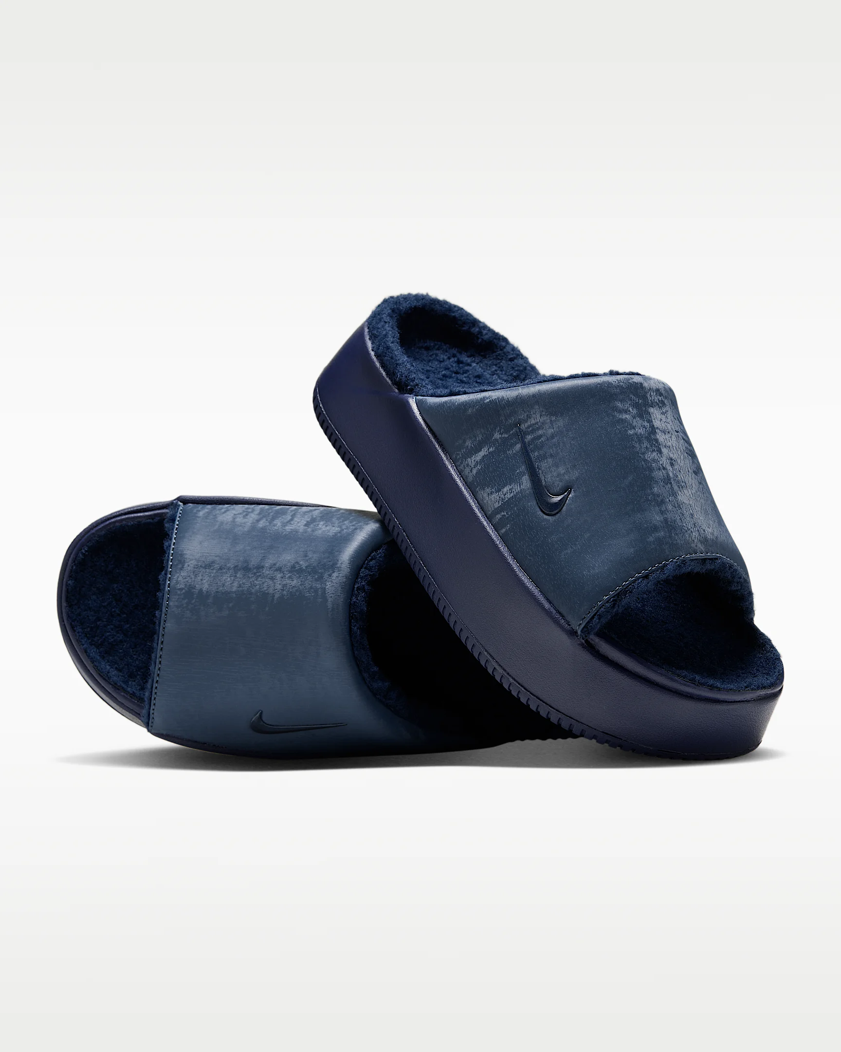 Nike Calm Elevation SE Faux Fur Women's Slides - 1