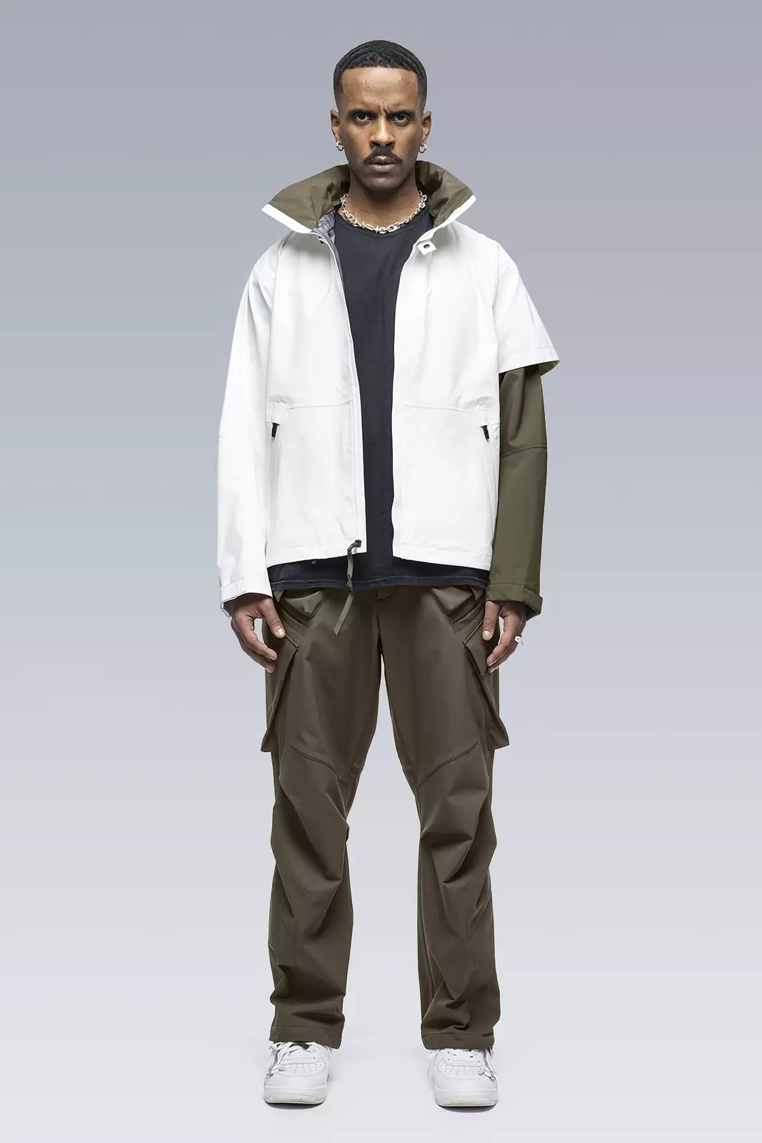 J101-GT 3L Gore-Tex Pro Interops Jacket White - 2