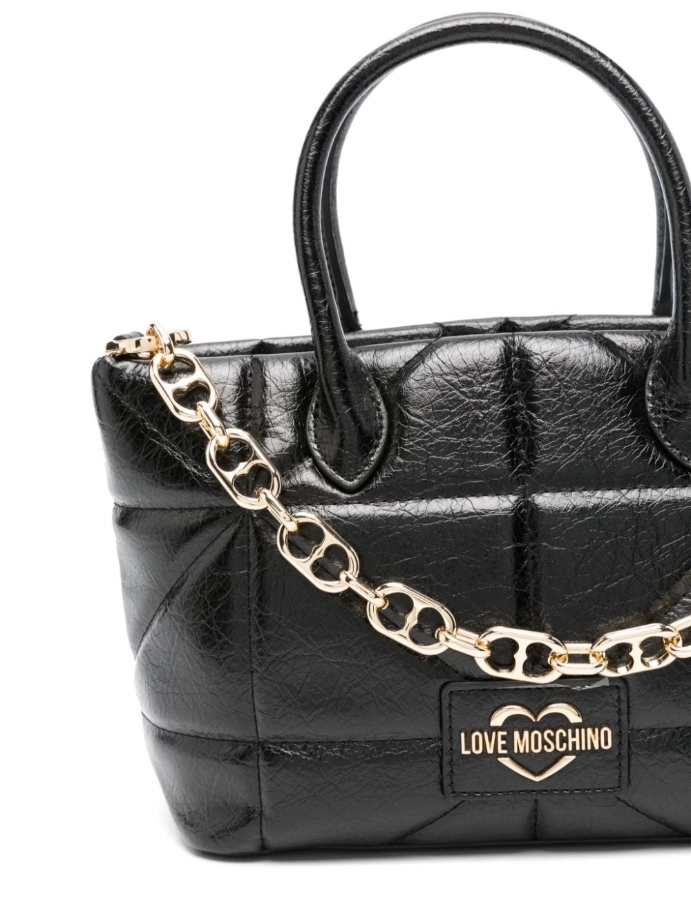 logo-lettering cross body bag - 4