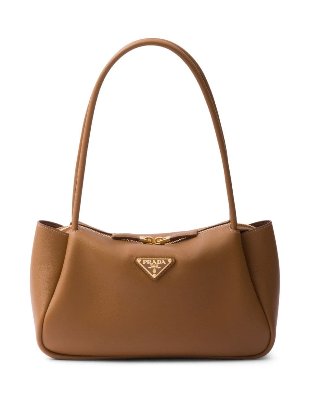 medium leather tote bag - 1