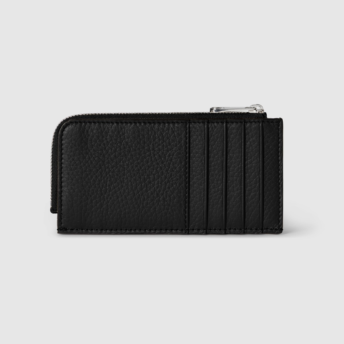 Zip card case with logo - 4