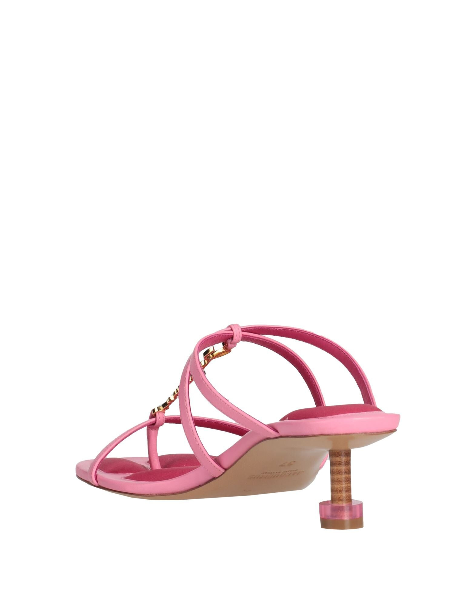 Pink Women's Flip Flops - 3