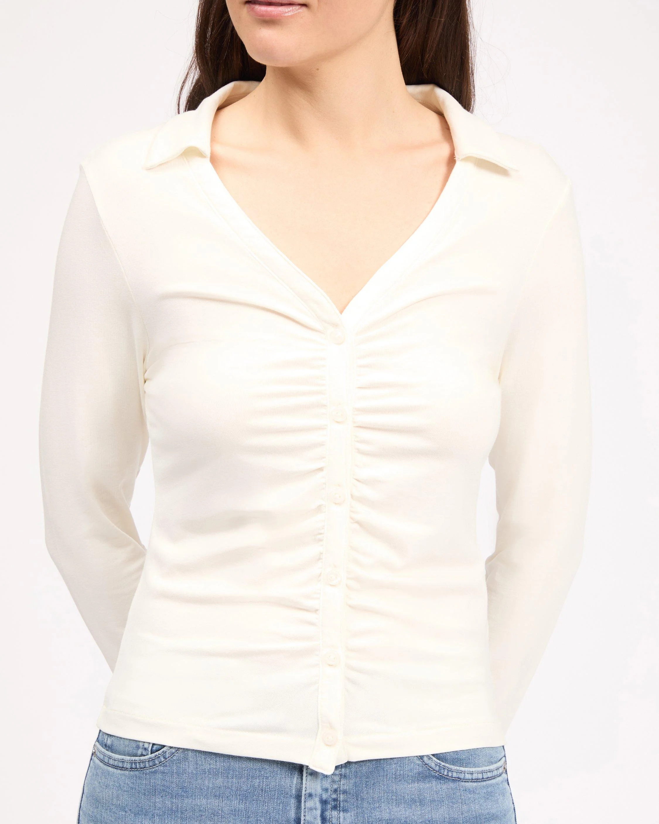Lucy Ruched Top - 1