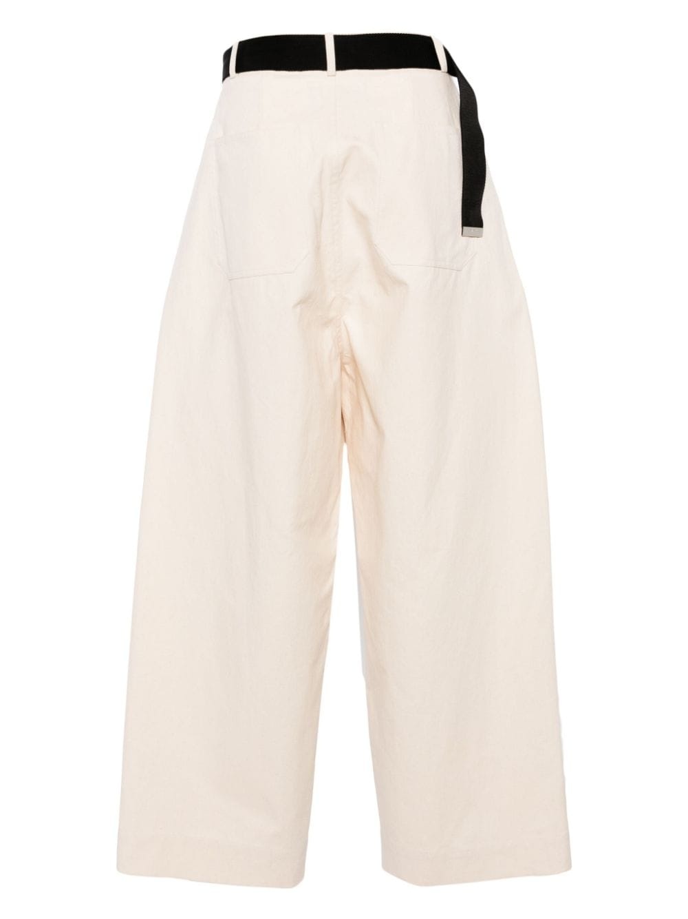 high-waist wide-leg trousers - 2