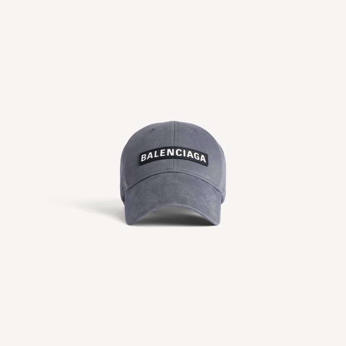 Men's Patch Cap in Grey - 1