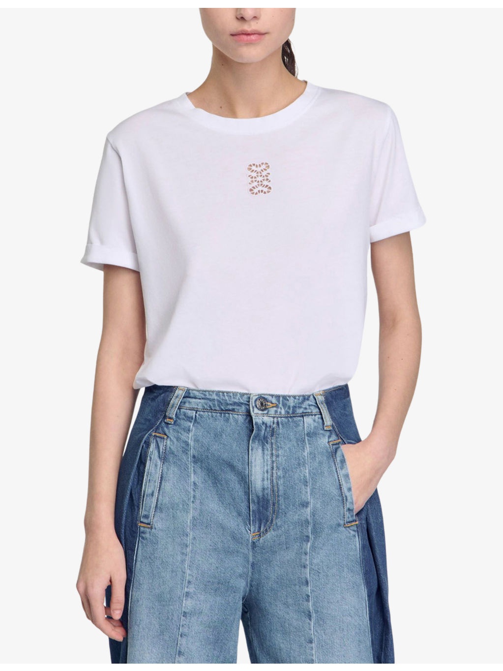 Logo-Embroidered Round-Neck Cotton-Jersey T-Shirt - 5