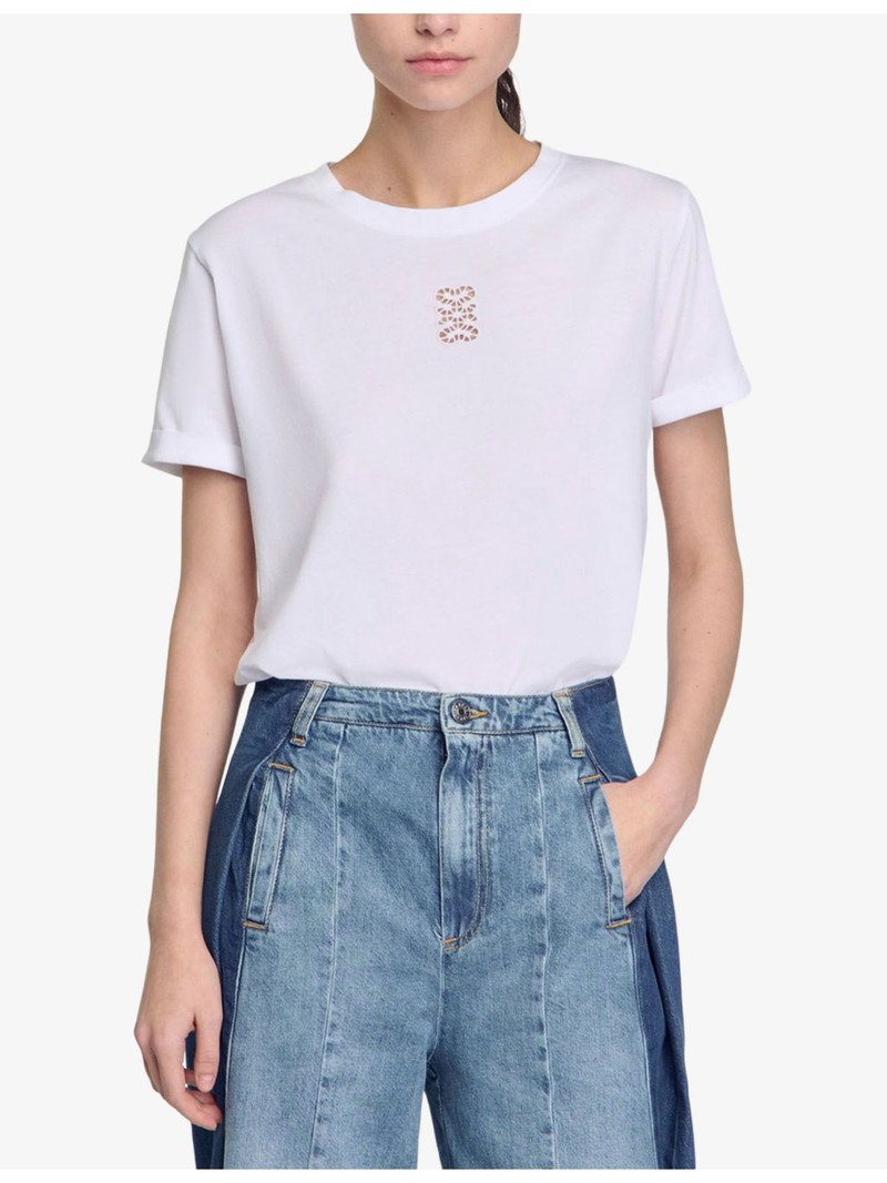 Logo-Embroidered Round-Neck Cotton-Jersey T-Shirt 5