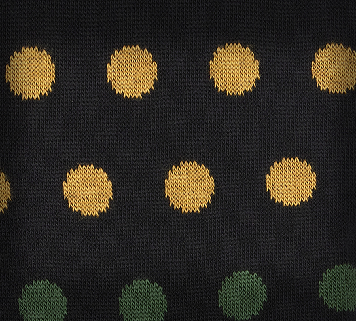 Black Polka Cotton-Blend Socks - 4