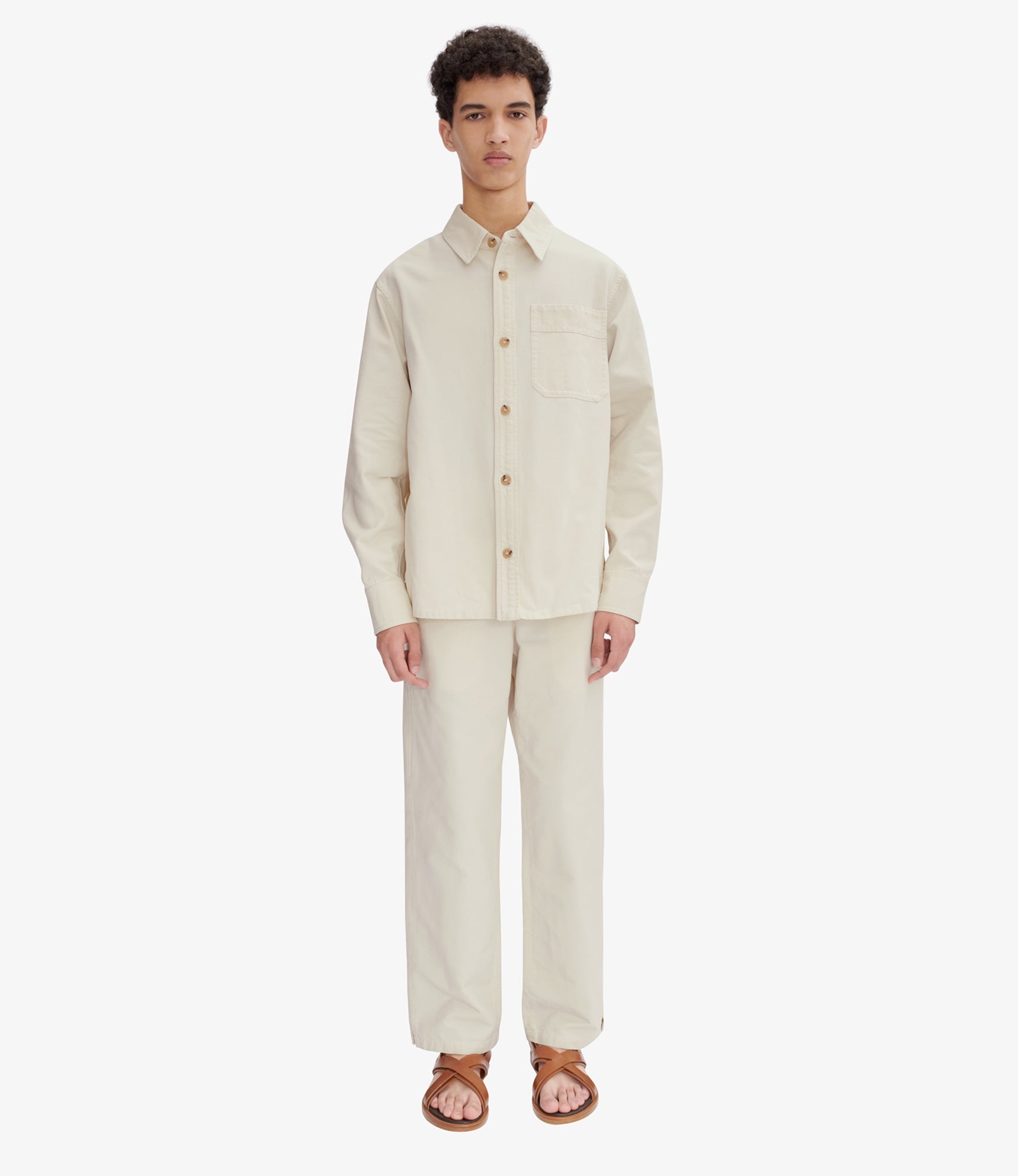 BASILE BRODÉE POITRINE OVERSHIRT - 4