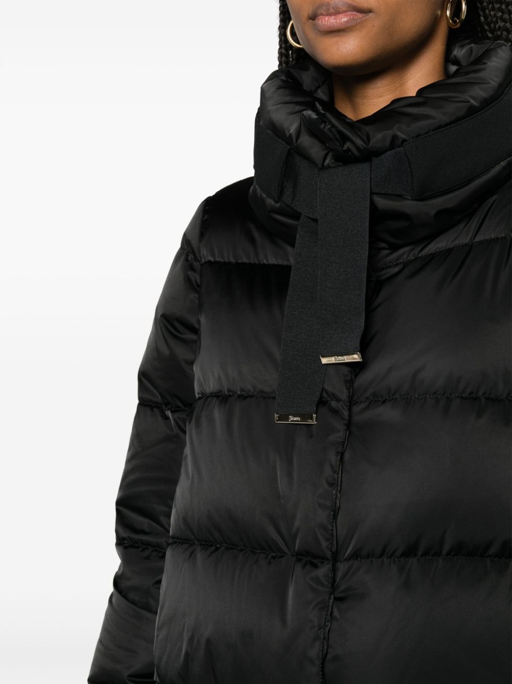 funnel-neck puffer jacket - 5