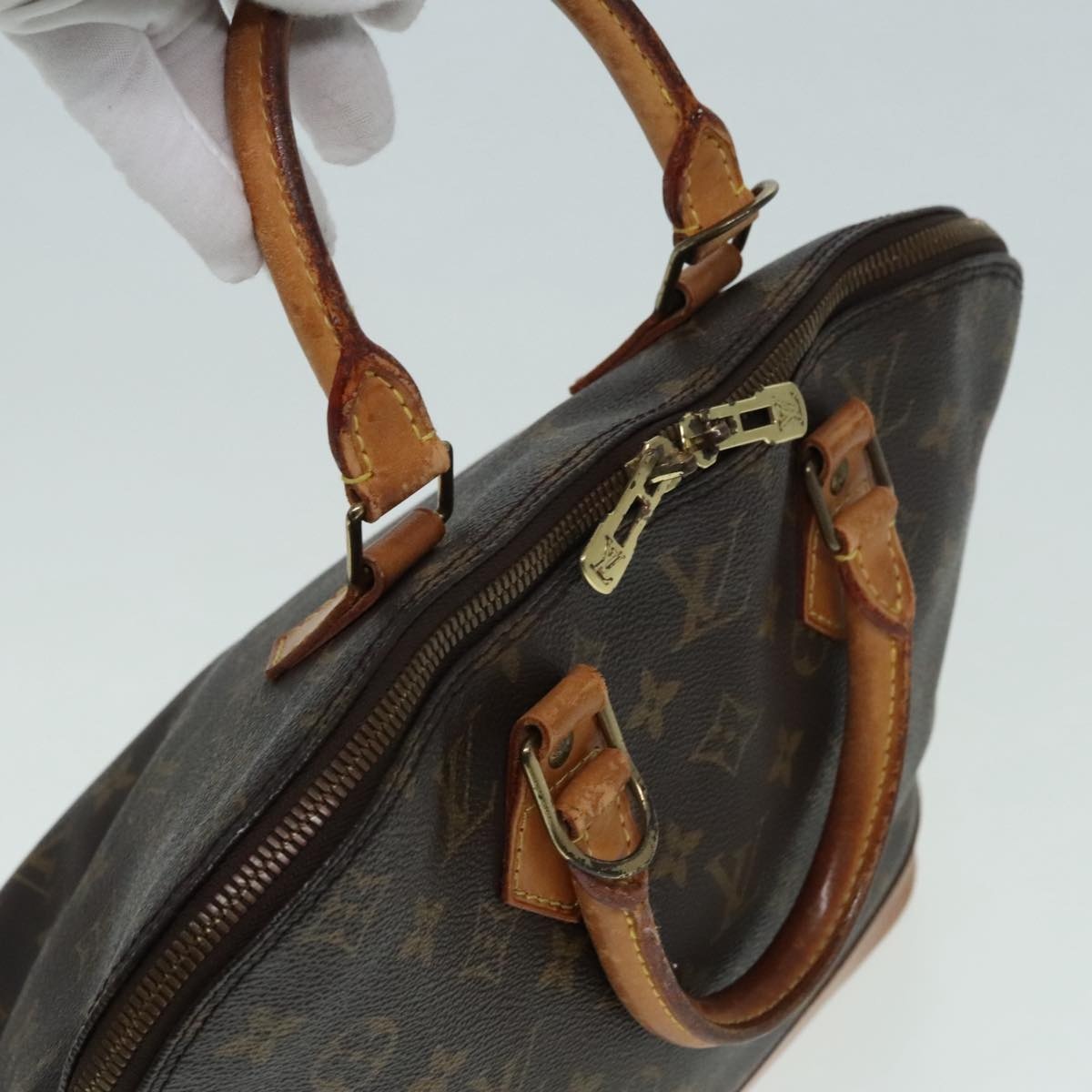 LOUIS VUITTON Monogram Alma Hand Bag M51130 - 6