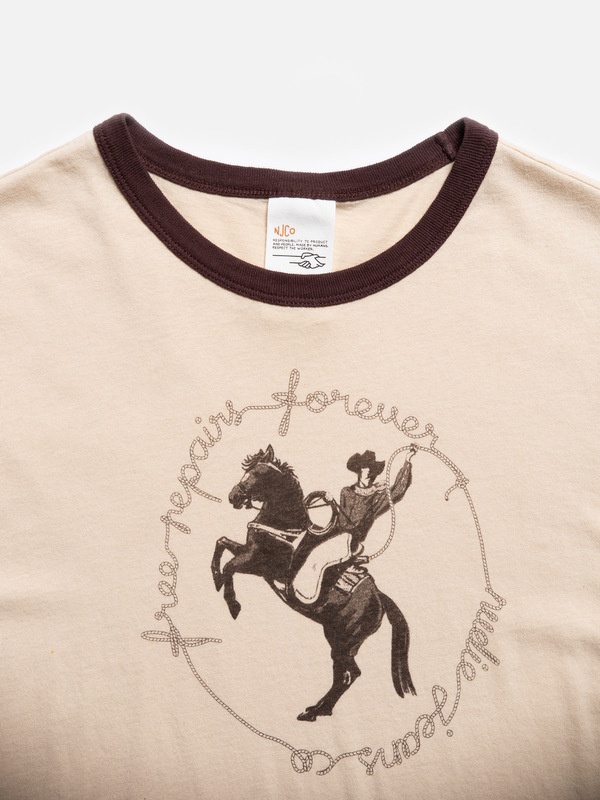 Lova Free Repairs T-Shirt Cream - 4