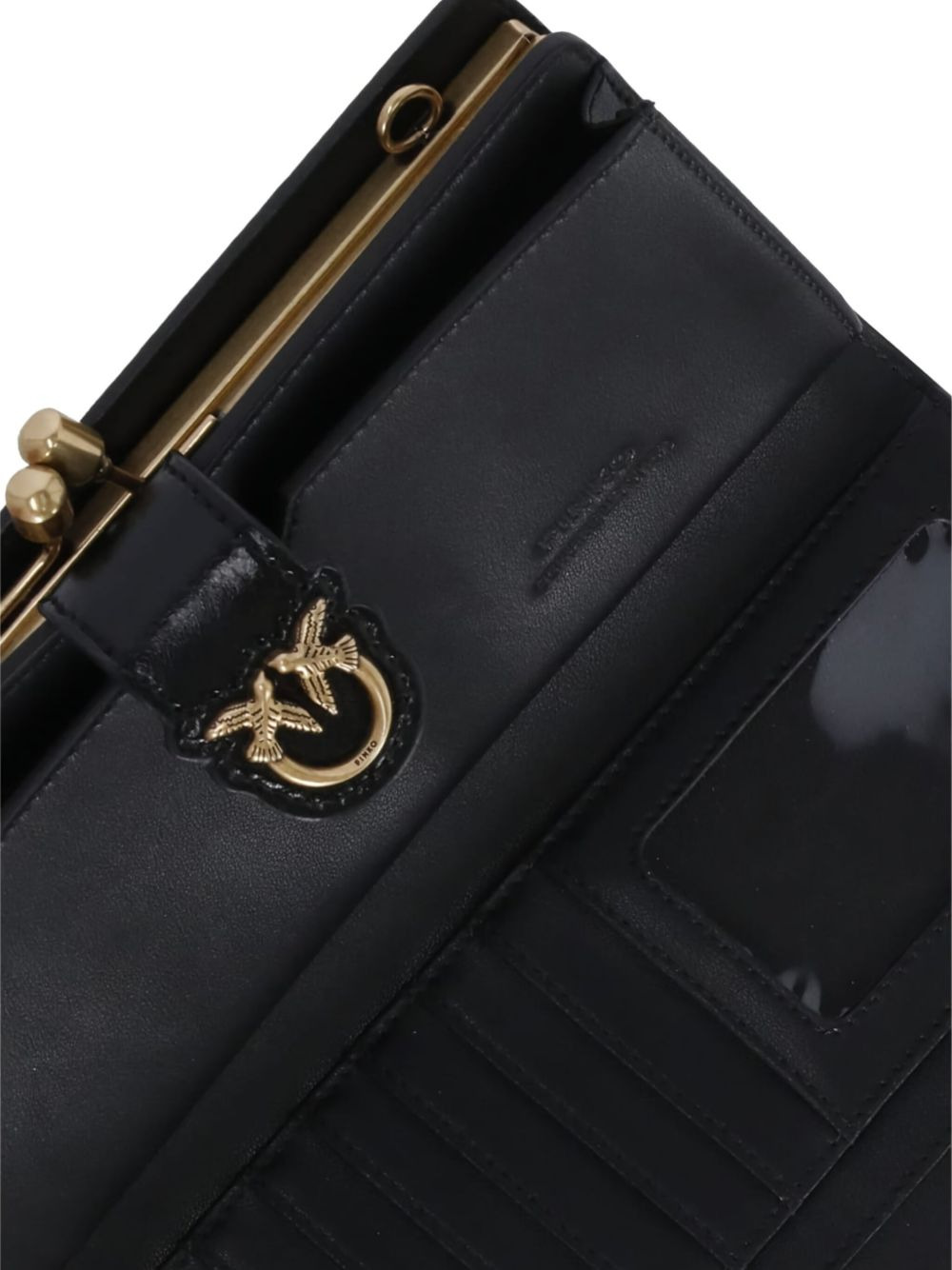 frame-clasp leather wallet - 4