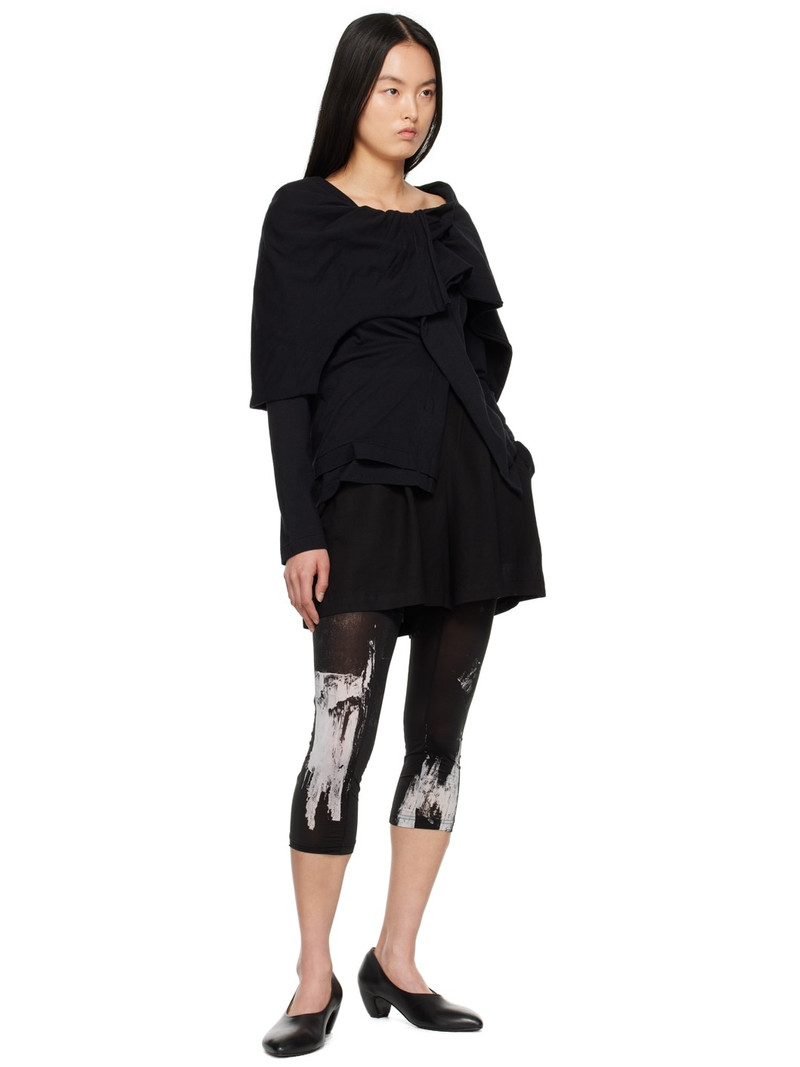 Y's Black Two-Pocket Shorts outlook