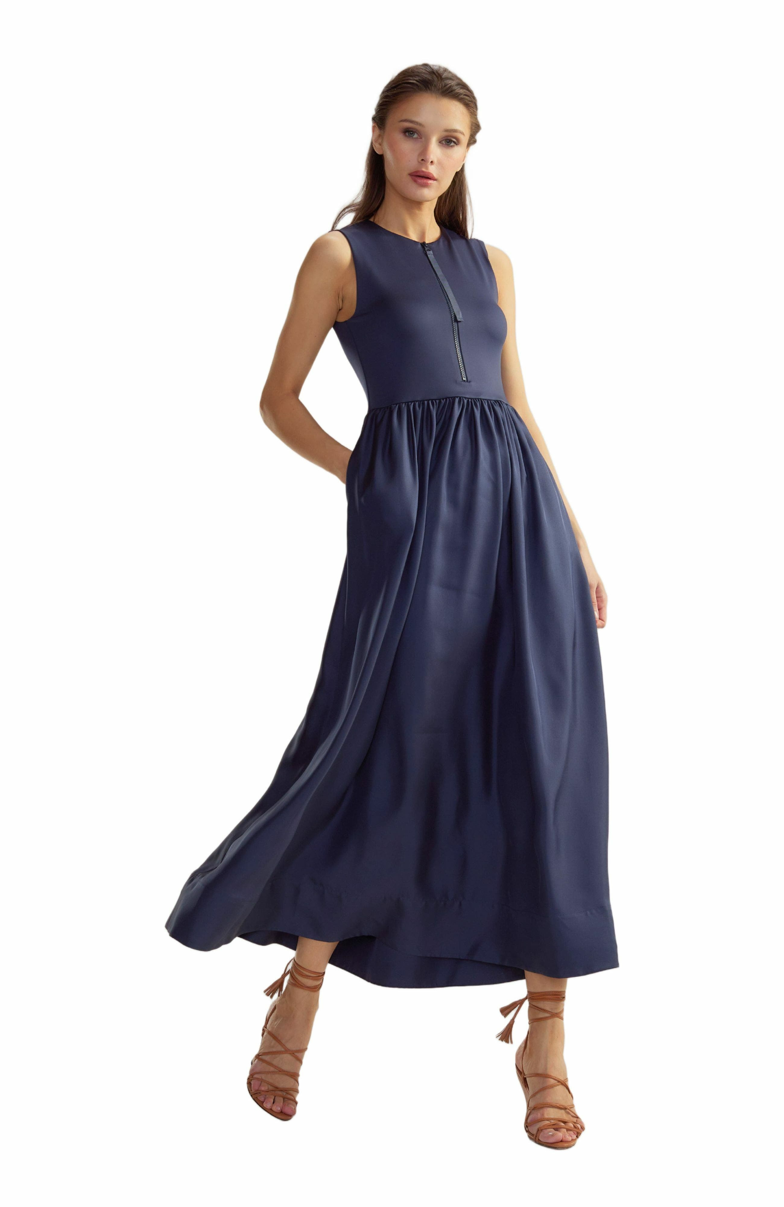 Cynthia Rowley Melbourne Dress in Navy at Nordstrom - 4