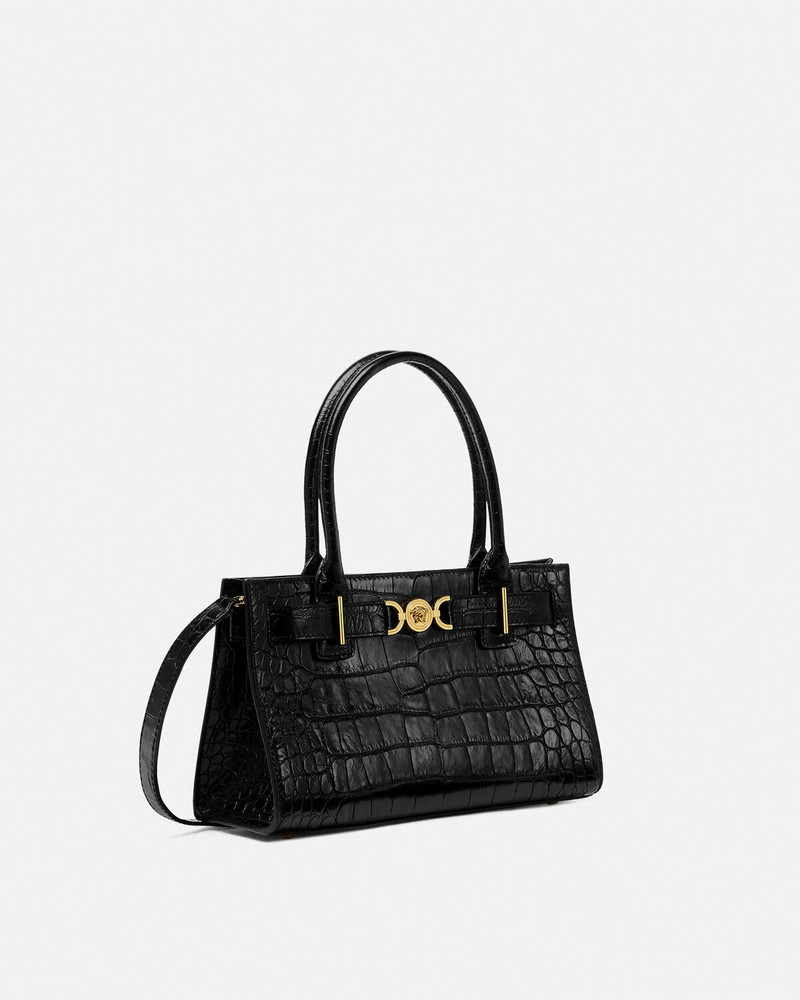 VERSACE Croc-Effect Medusa '95 Tote Bag outlook