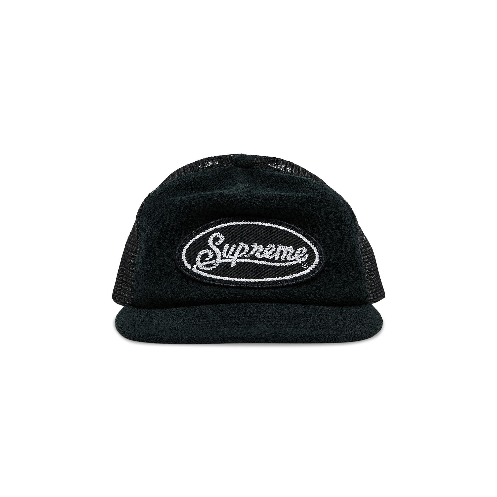 Supreme Terry Mesh Back 5-Panel ブラック Supreme Terry Mesh Back 5-Panel black Supreme Supreme Terry