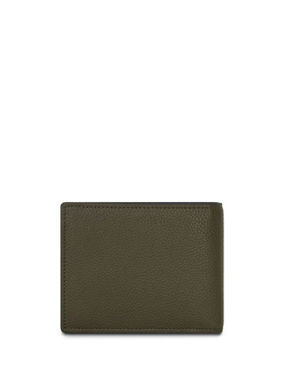Etro Pegaso-plaque grained leather wallet outlook