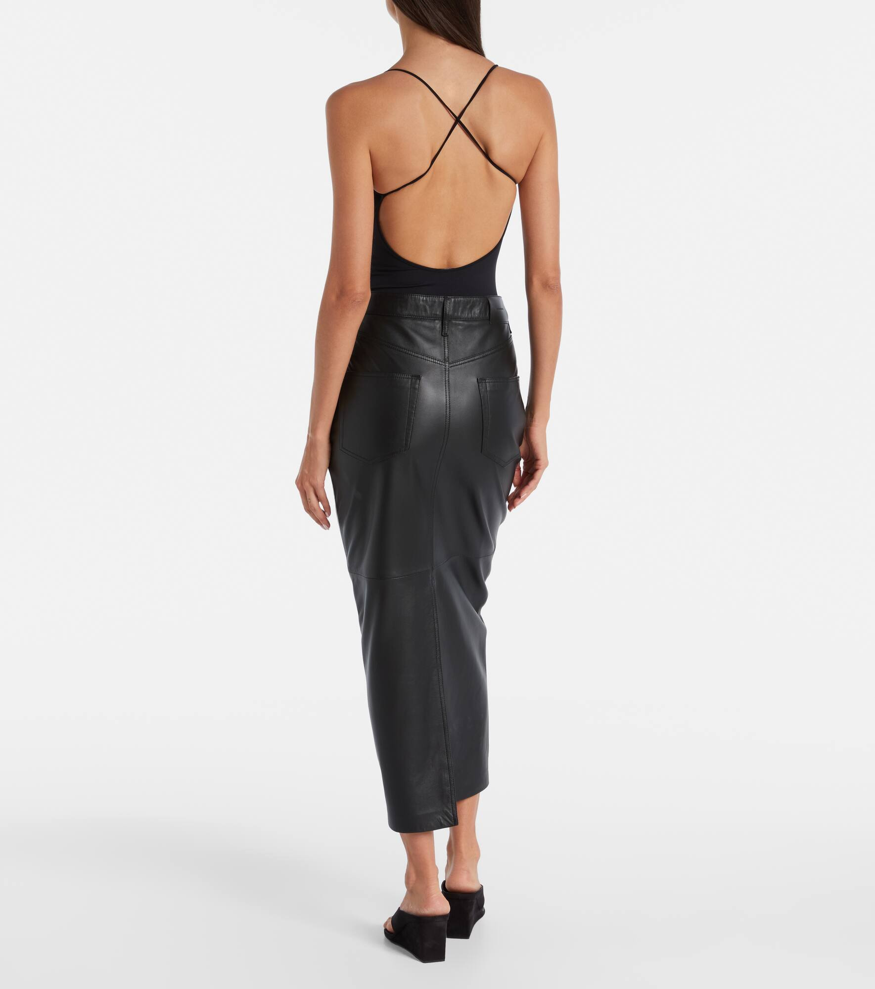 Open-back bodysuit - 3