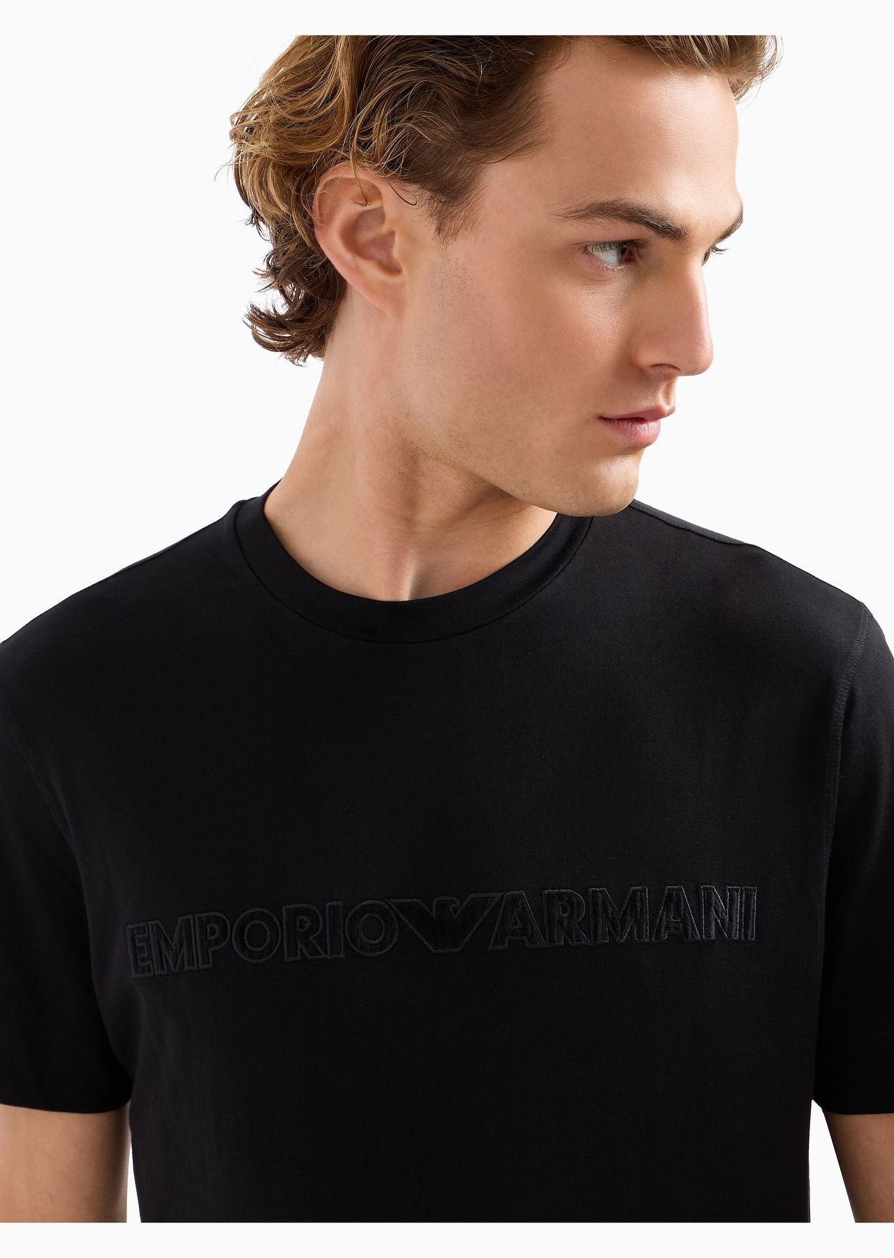 ASV lightweight jersey T-shirt with logo embroidery - 5