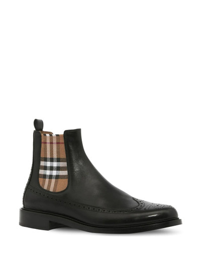 Burberry Vintage Check Chelsea boots outlook