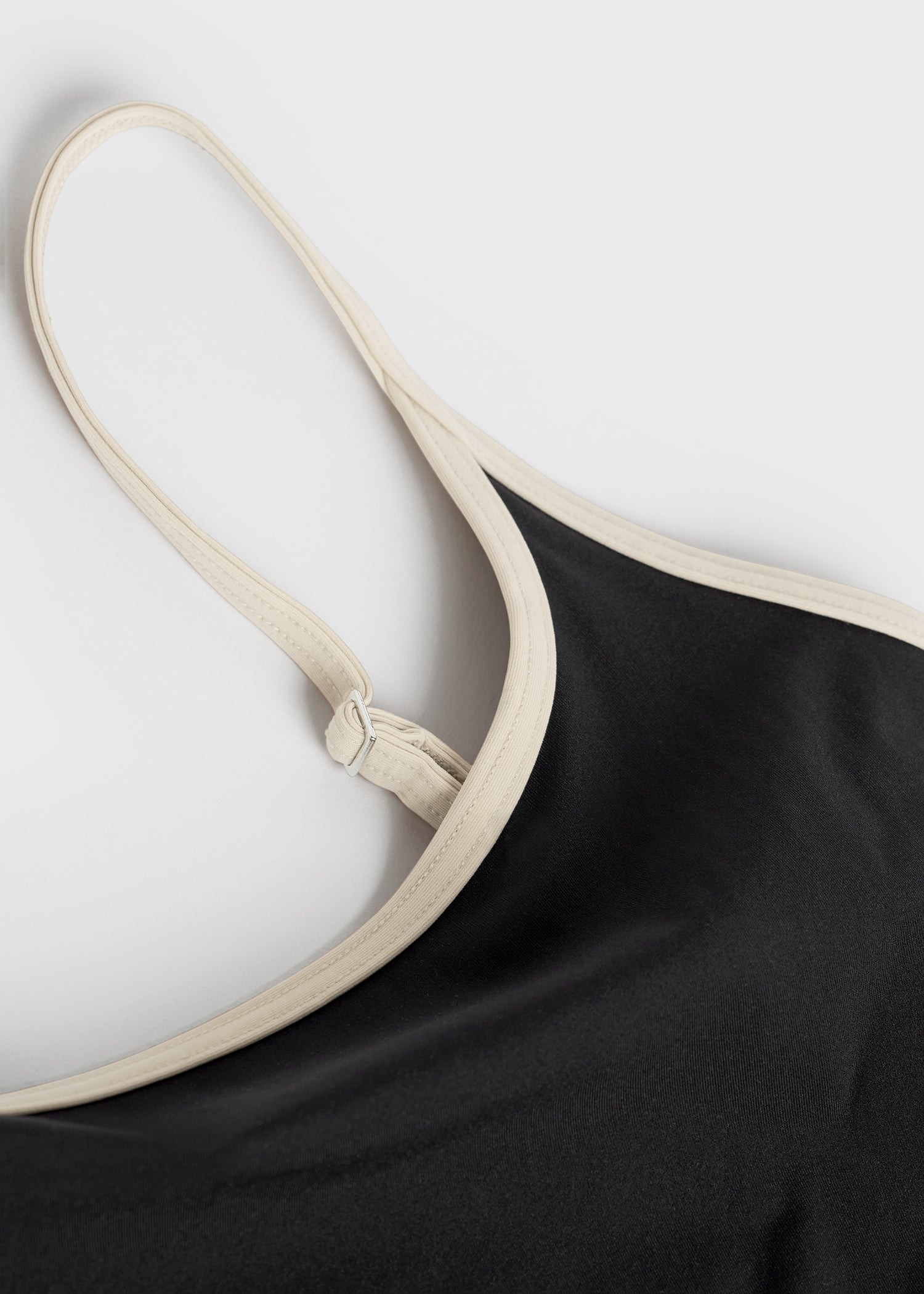 Stripe edge swimsuit black - 6