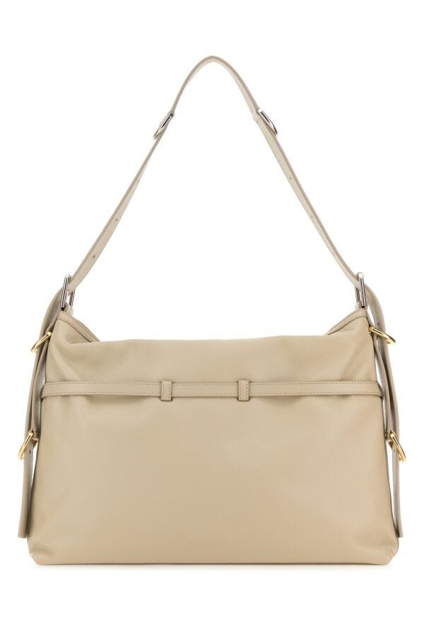 Givenchy Sand leather medium Voyou shoulder bag