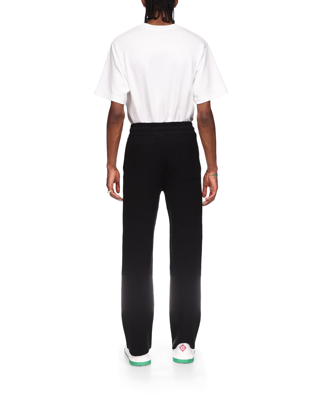 Rib Effect Trousers - 4