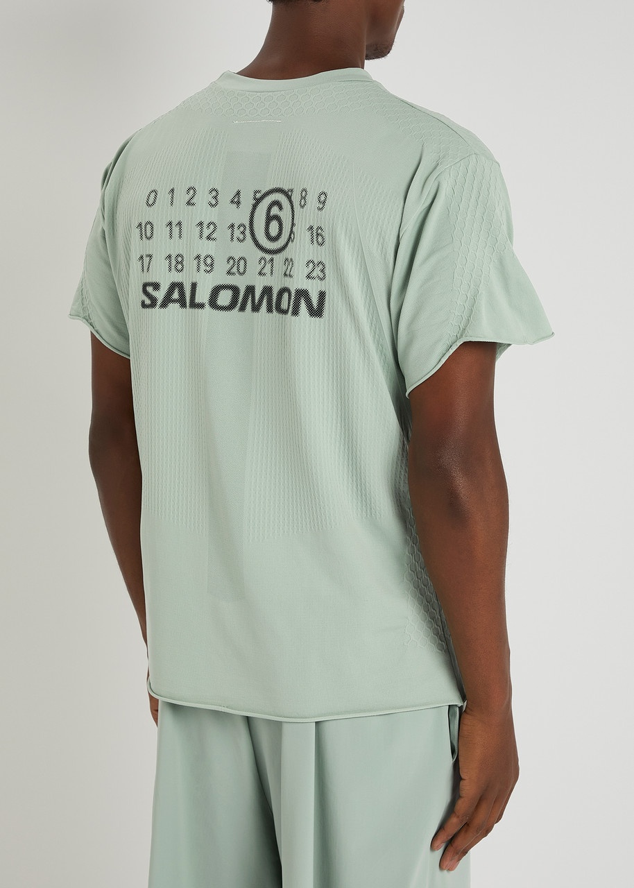 MM6 X Salomon Logo-printed Stretch-jersey T-shirt - 3