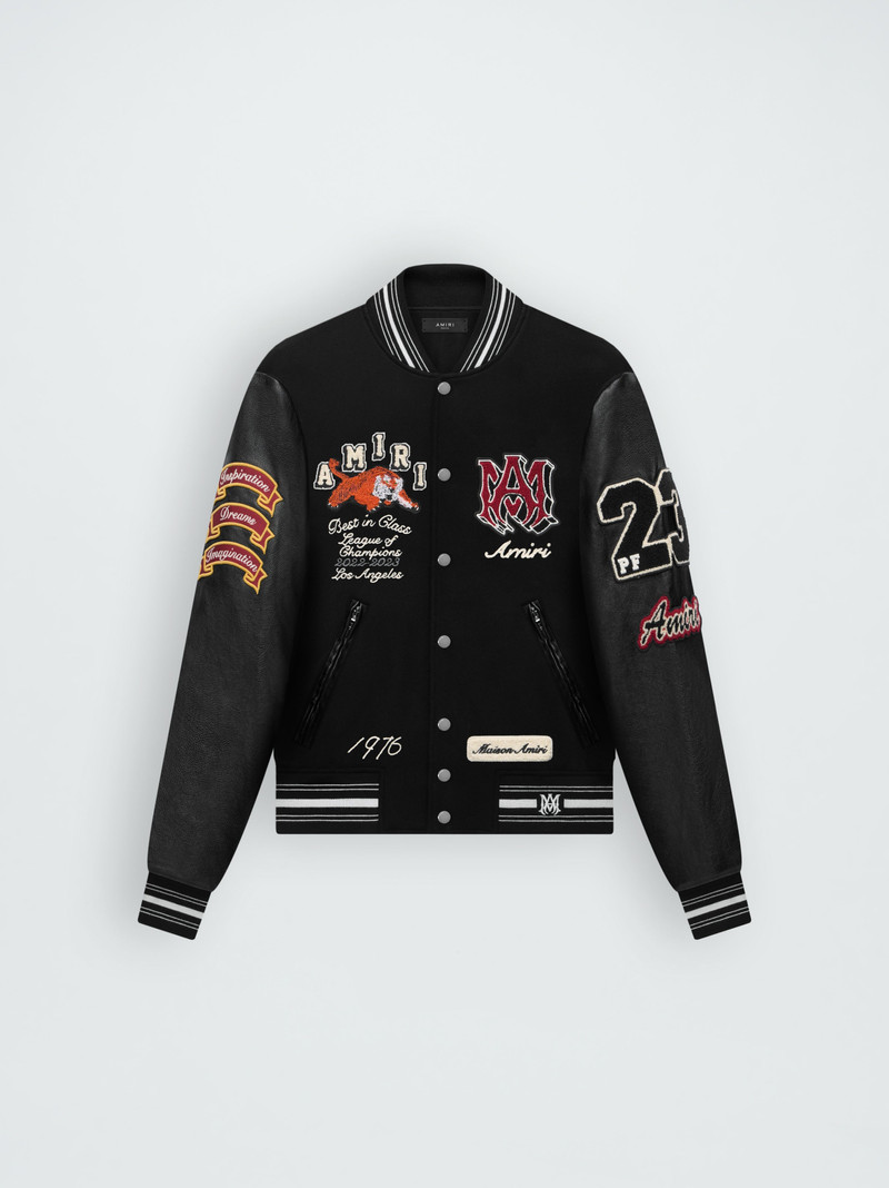 VINTAGE PATCH VARSITY BOMBER - 1