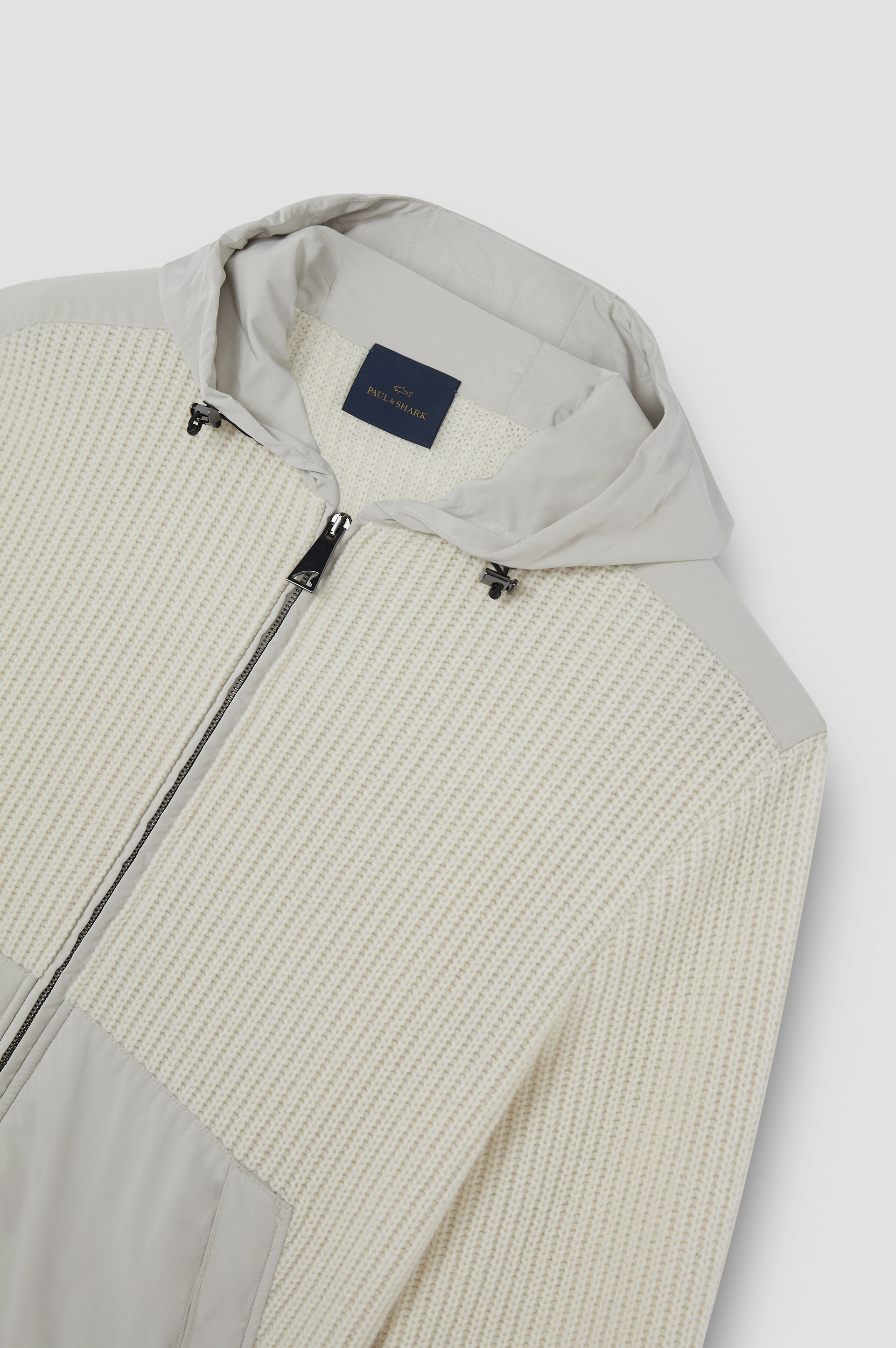 RE-WOOL SWEATSHIRT WITH RE-130 HIGH DENSITY DETAILS - 5