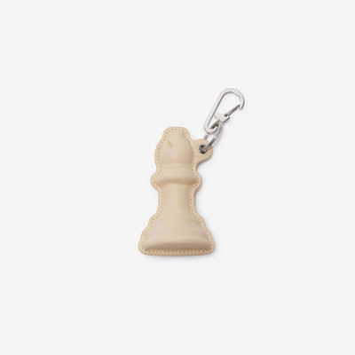 Burberry Leather Chess Charm outlook