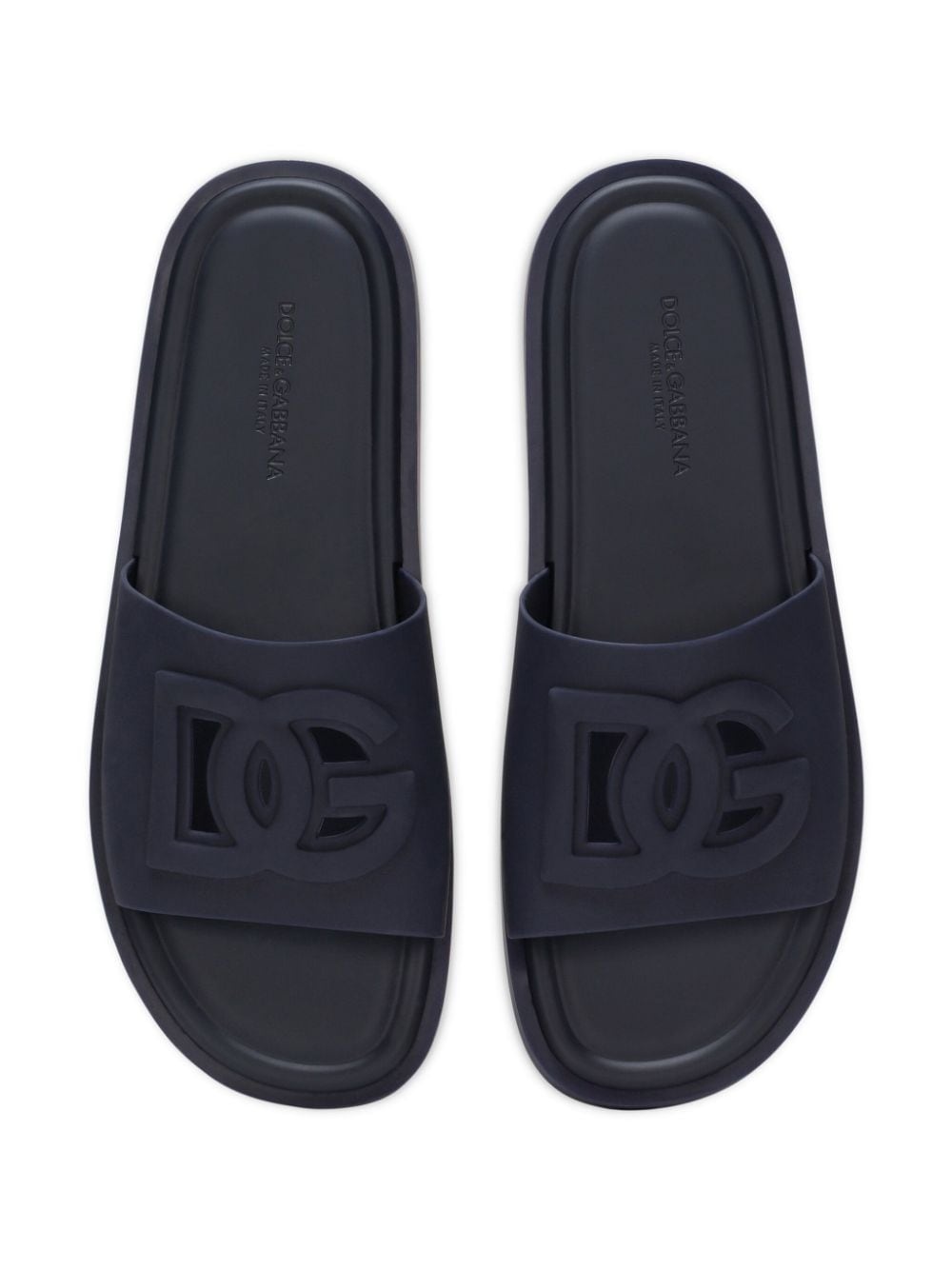 logo-embossed cut-out slides - 4
