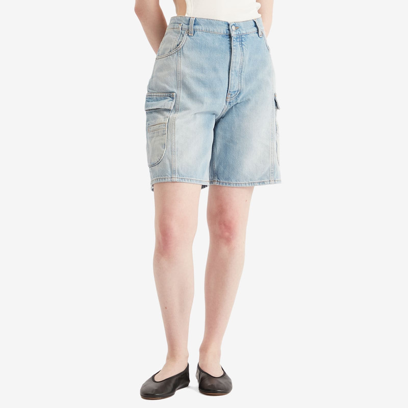 Off-White Off-White Denim Cargo Shorts outlook