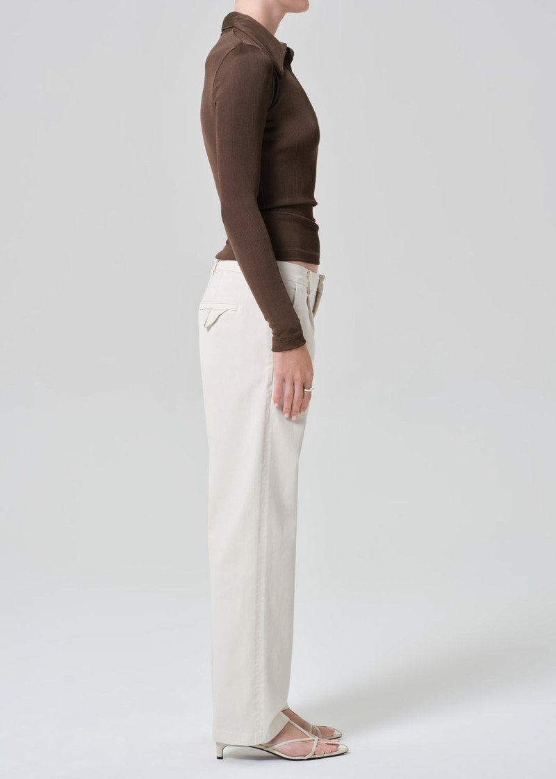 Mallory Trouser In Plaster 4