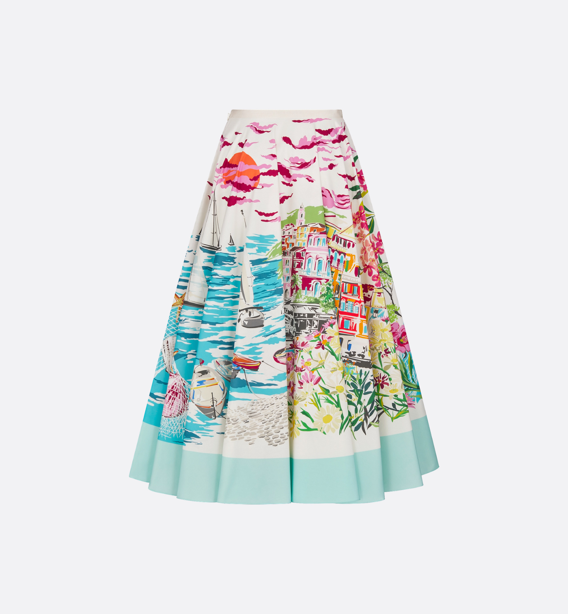 Dior Souvenir Mid-Length Flared Skirt - 2