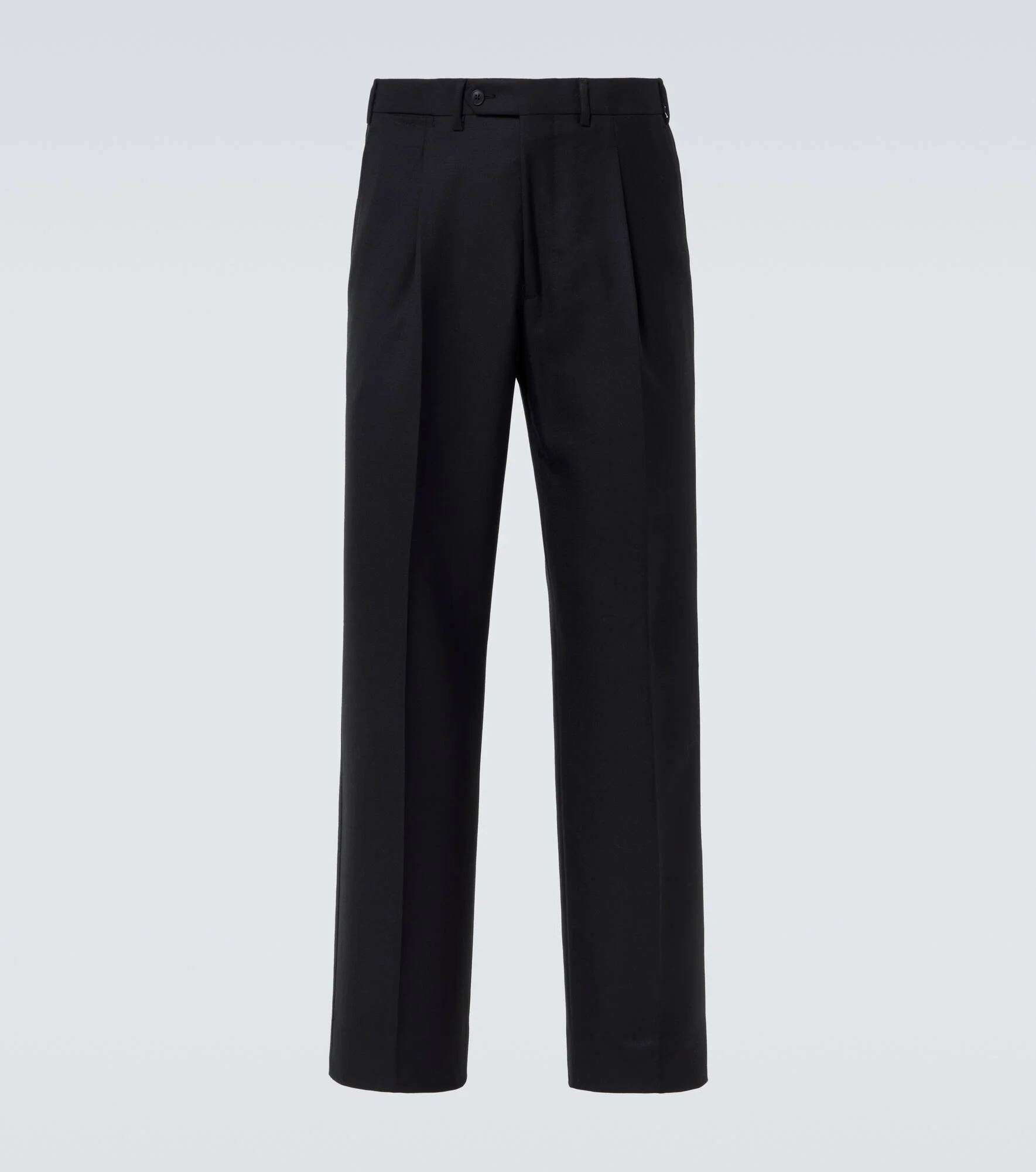 Amo wool straight-leg pants - 1