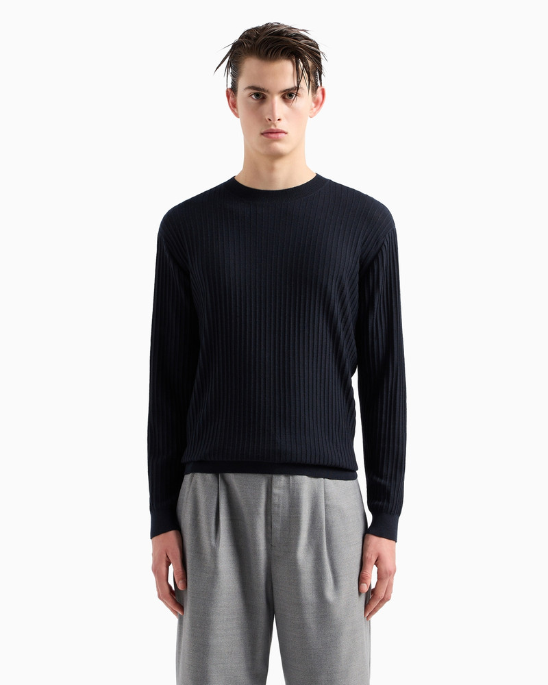 Travel Essentials ribbed-effect virgin-wool jumper 2