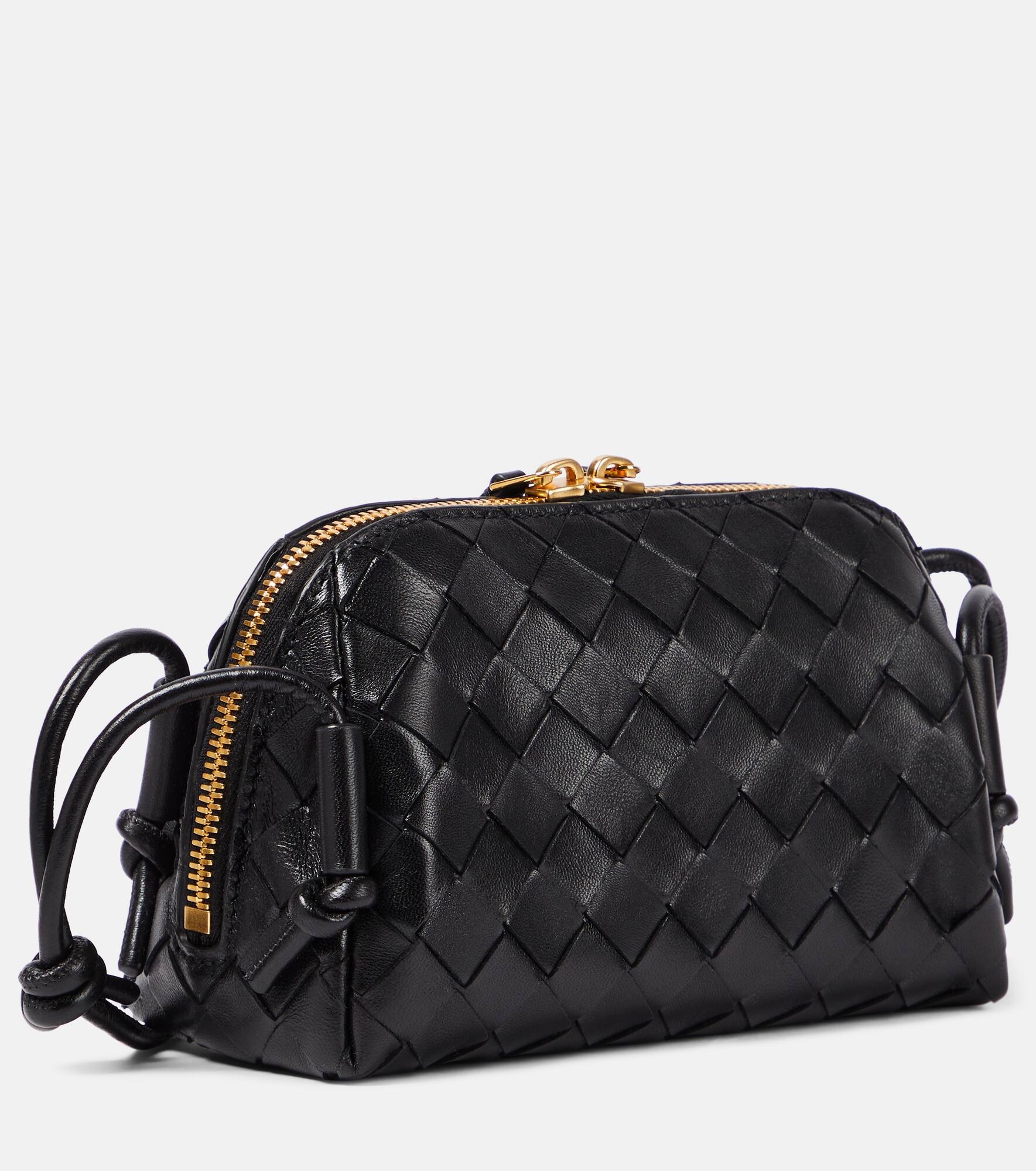 Concert Mini Intrecciato leather pouch - 4