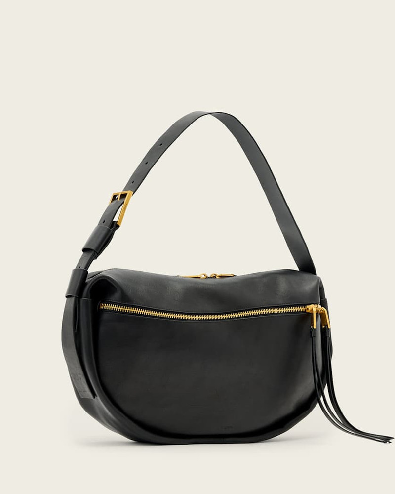NOEMIE LEATHER SHOULDER BAG 4