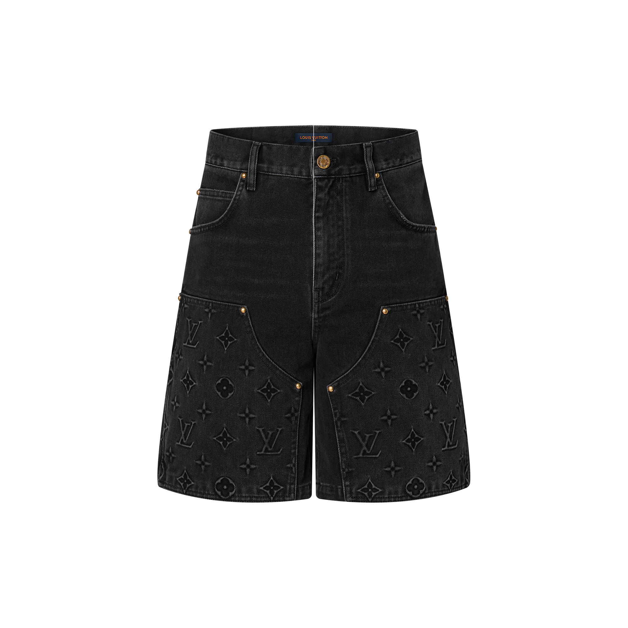 Denim Workwear Shorts - 1