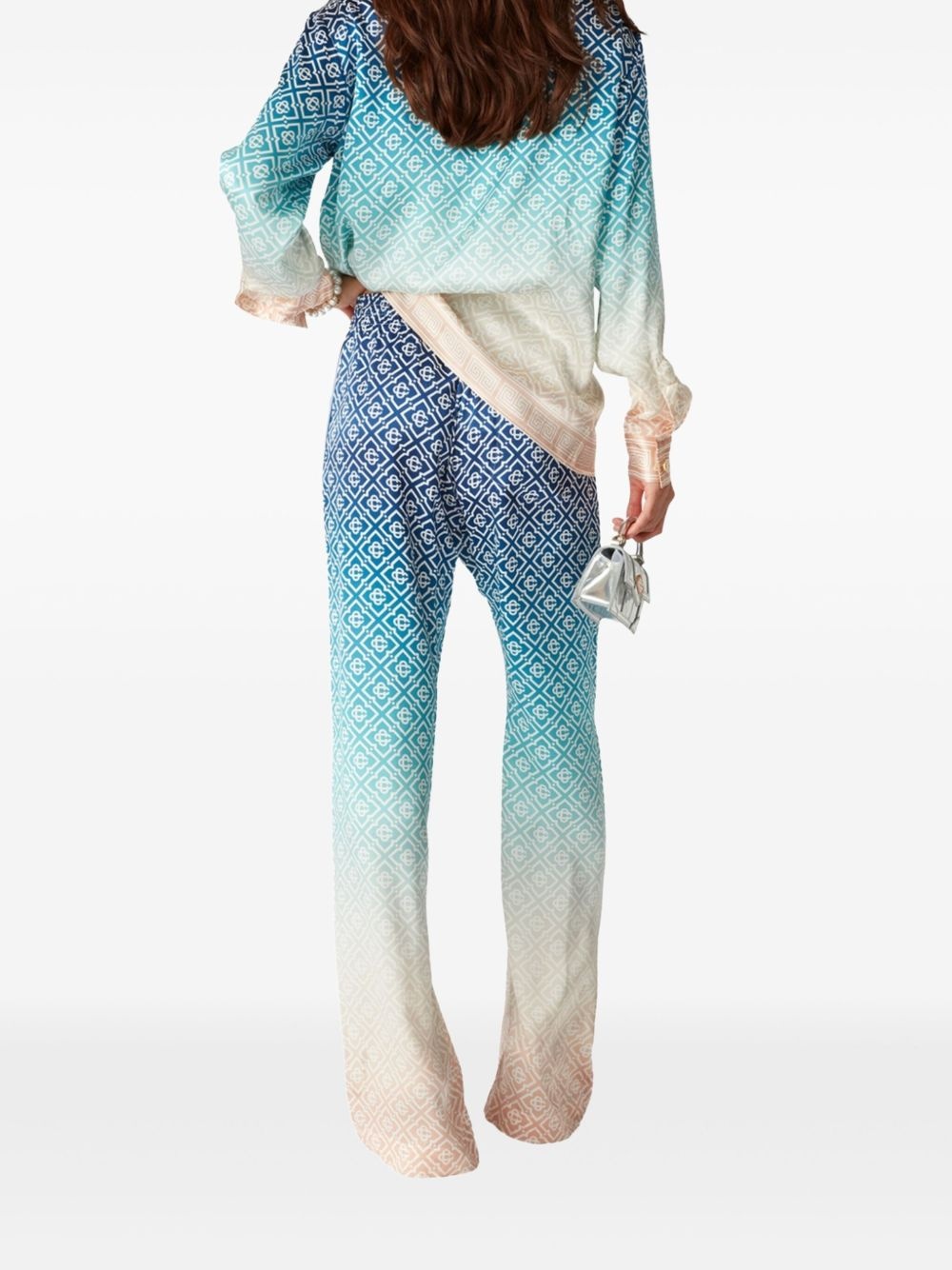 ombré-effect trousers - 3