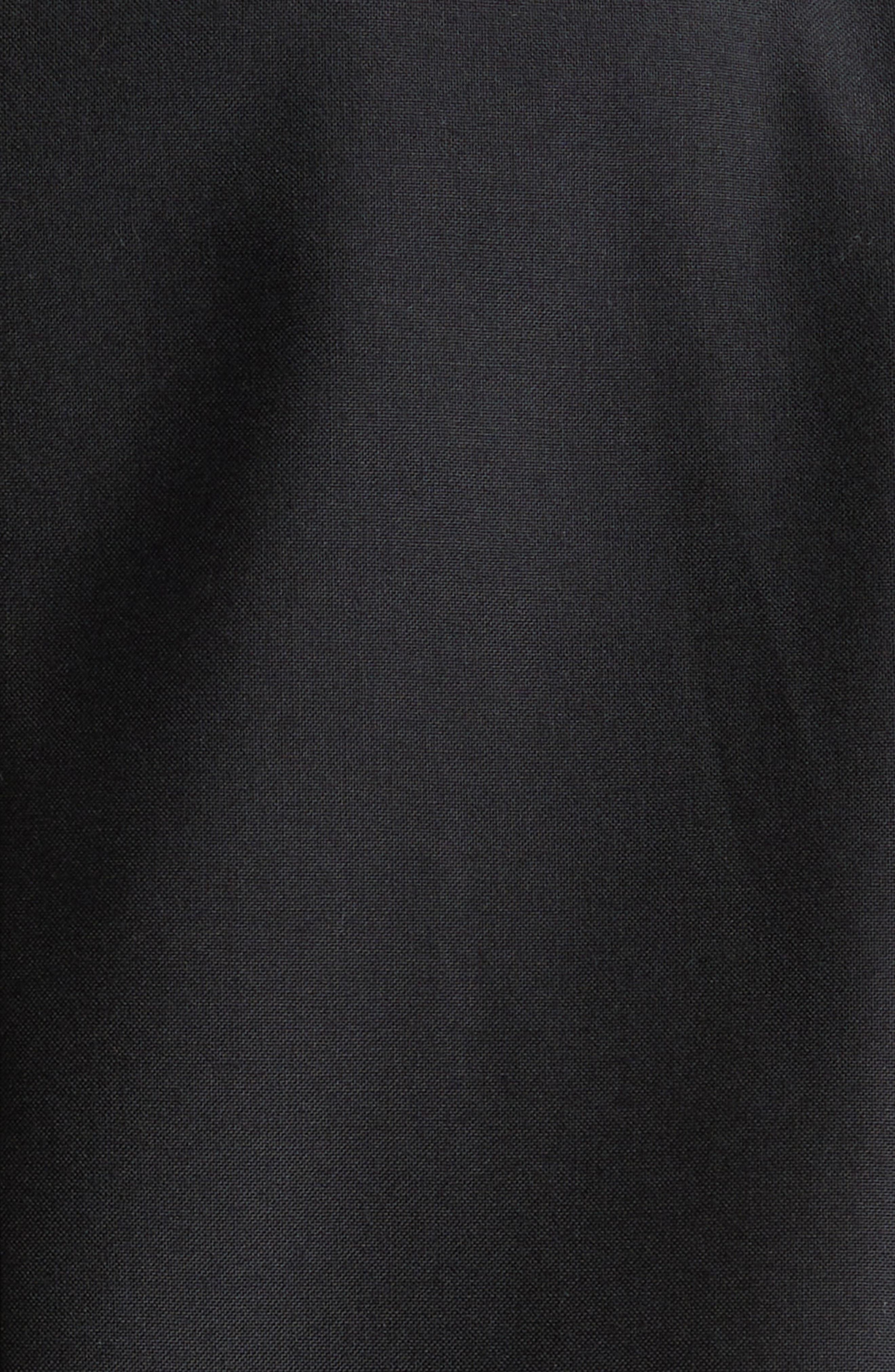 Dries Van Noten Blink Double Breasted Oversize Wool Toile Jacket in Black at Nordstrom - 6