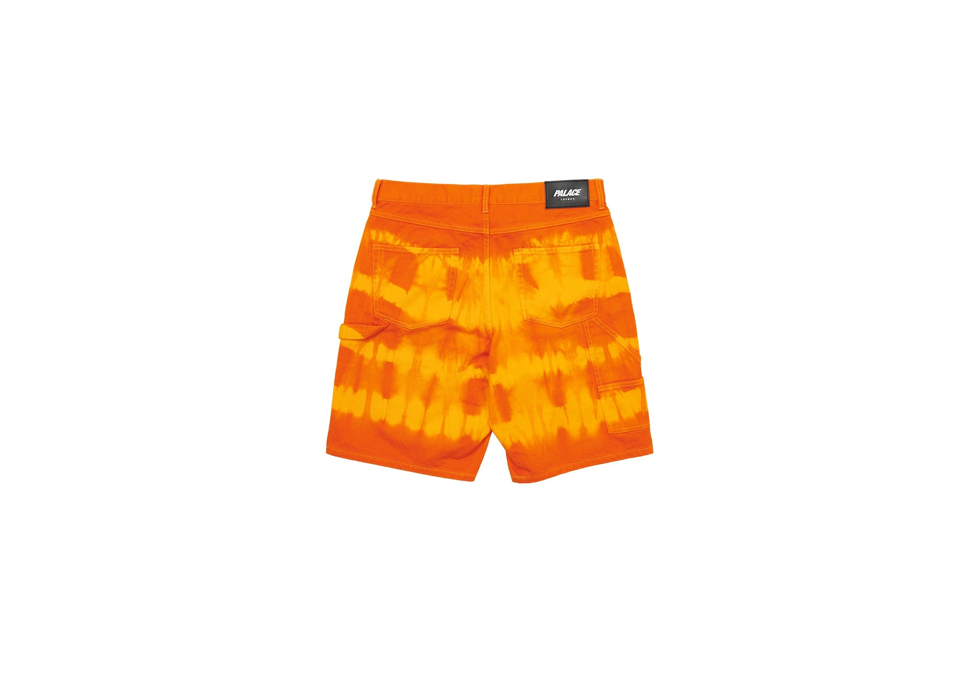 TIE-DYE SHORTS ORANGE - 2